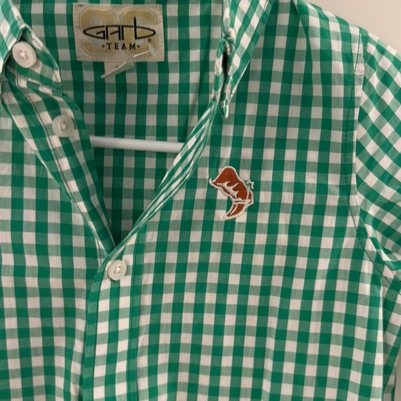 Garb boys boot gingham button down - Picture 3 of 3